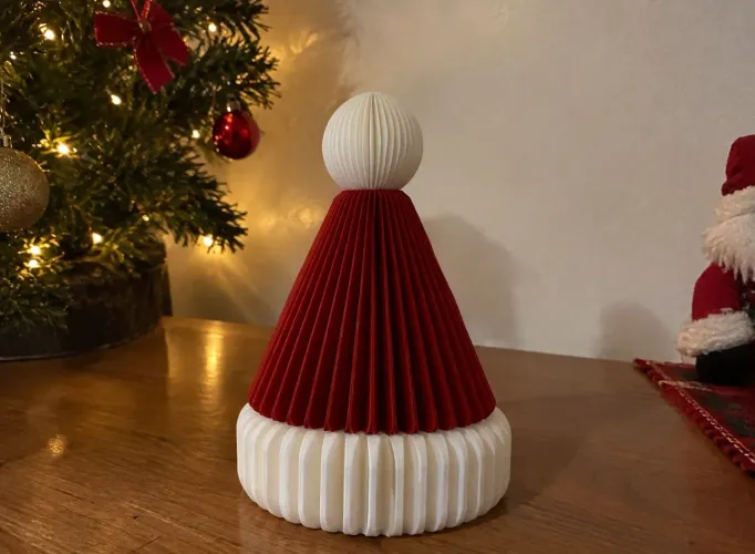 Chapéu de Natal Tigela e Decoração