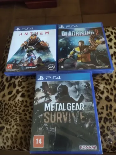 Jogos de Playstation 4 ou 5 (Lacrados) 50,00 Cada Jogo 