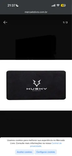 SSD SATA III 512 GB - Husky Gaming / Nunca utilizado