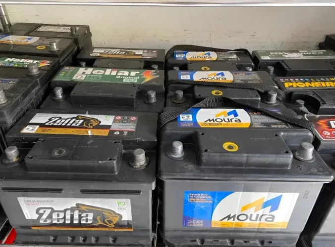 Baterias Semi novas retiradas de carros de seguradora, a partir de 180,00 em São Luís 1A