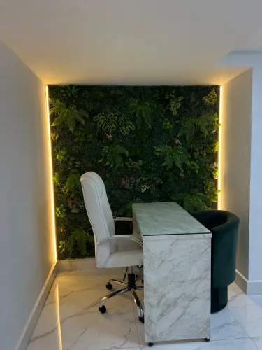 Jardim vertical muito bonito
