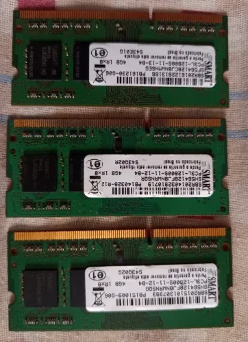 Memória RAM Smart PC3L 12800S 4GB