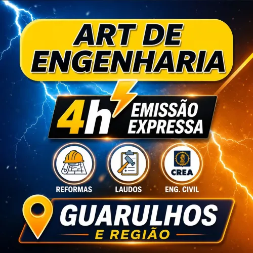 Engenheiro Civil | ART, Laudos e Responsabilidade Técnica