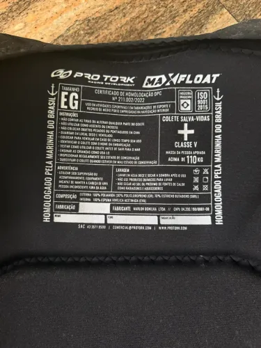COLETE PARA JETSKI