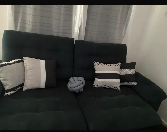 Sofá retrátil reclinável 2,1m