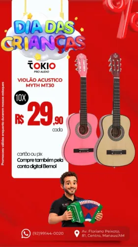 VIOLÃO ACUSTICO MYTH MT30