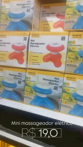 Mini massageador elétrico