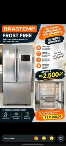 Geladeira Eletrolux Frost Free