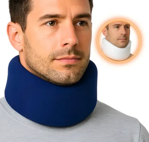 Colar cervical de espuma