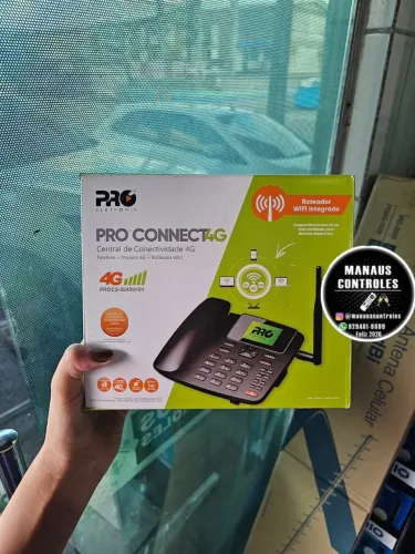 Telefone Celular Rural De Mesa 4G com Roteador Wifi 7 Bandas PROCS-5040W ProEletronic<br>