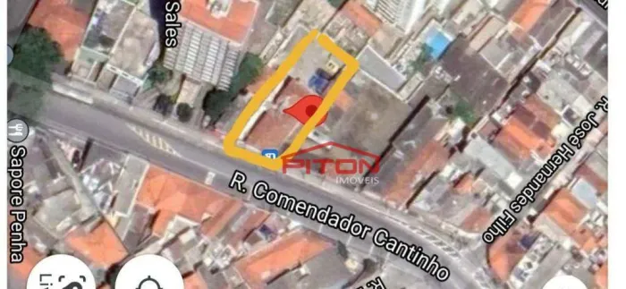 Terreno à venda, 400 m² por R$ 1.400.000,00 - Penha de França - São Paulo/SP