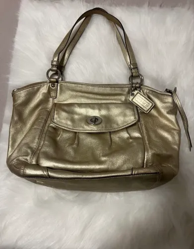 Bolsa Coach Vintage Couro Original