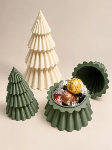 Caixa de bombom árvore de Natal 3D