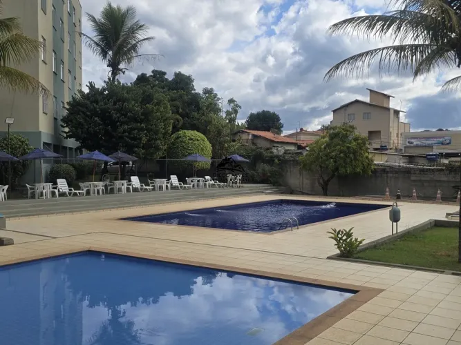 EXCELENTE APARTAMENTO À VENDA COM 3 QUARTOS NO BOSQUE CLUB BETIM COM LAZER COMPLETO