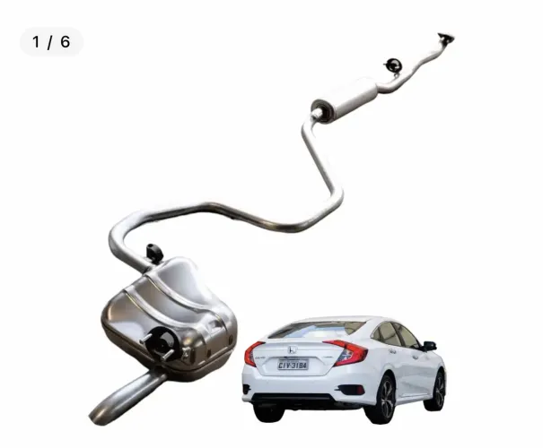 Escapamento Completo Civic G10