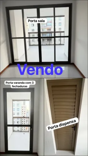 Porta varanda alumínio