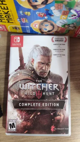 Jogo The Witcher 3 Nintendo switch midia fisica fisico