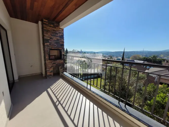 Apartamento no centro de Campo Alegre, novo, 2 quartos, excelente acabamento