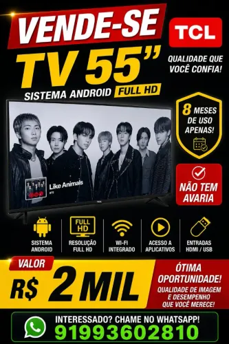 Tv TCL 55"