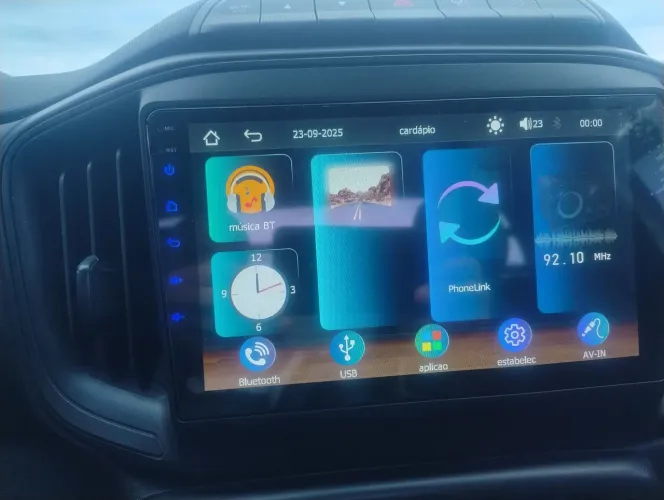 Multimídia Android Carplay 9 na Caixa retirada em Saquarema $400