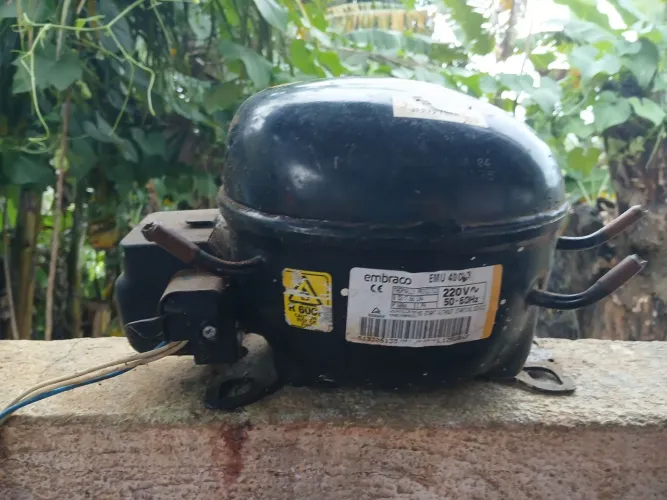 Motor de geladeira Motor embraco gas r600a preço poderá ser negociando 