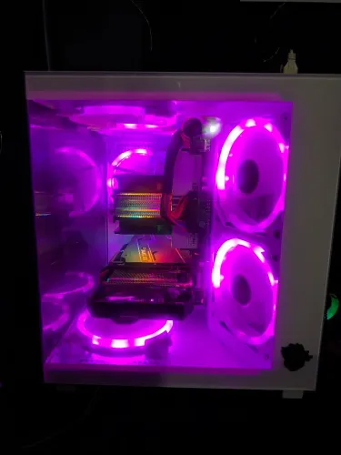 PC GAMER RX 7600 8GB | 16GB RAM | SSD 1TB | RGB BRANCO