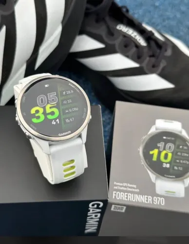 Garmin FOREREUNER 970 BRANCO Micro Uso - SOMENTE VENDA - NÃO ACEITO TROCAS