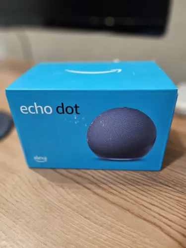 Echo Dot 5ª Geração Azul - Nova e Lacrada