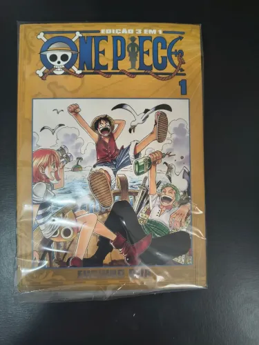 One Piece edição (3em1)Mangá vol 1-3e5-6