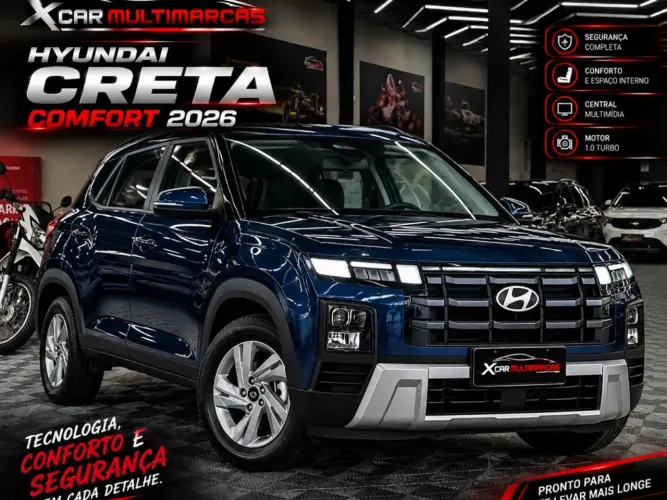 Hyundai Creta Comfort 1.0 TB 12V Flex AUT 2026