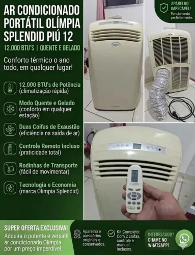 Ar condicionado Olímpia Splendid PIU 12