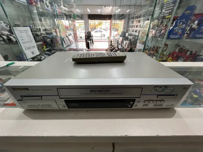 video cassete 7 cabeças panasonic fj615