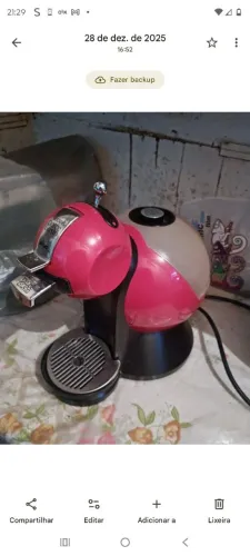 Vendo cafeteira elétrica espresso 