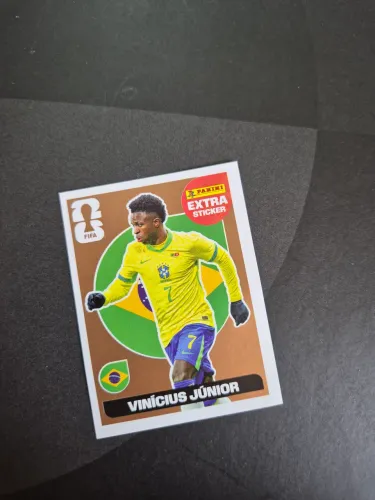 Vinícius Júnior (Vini Júnior) Sticker Extra Bronze