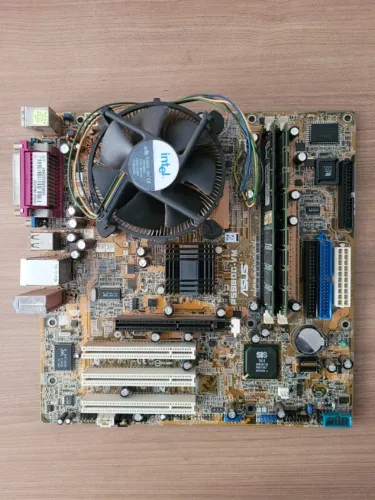 Kit Placa Mãe 775 Completa