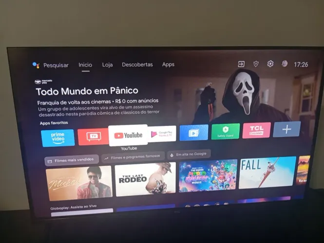 Vendo Android TV 32 polegadas LED FullHD sem defeitos usada 1 mês 