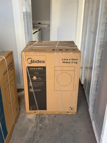 Lava e seca MIDEA 11 kg inox look