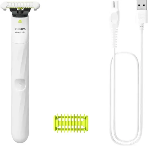 Aparador de Pelos Philips OneBlade Intimate À prova d'água - Bivolt