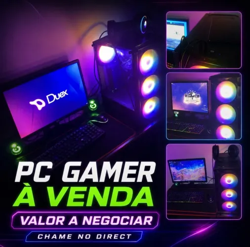 PC GAMER AMD RYZEN 5GT (RODA TUDO) TEM QUE TROCAR A PLACA MÃE