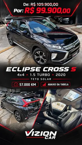 Mitsubishi Eclipse Cross HPE-S 1.5 AWD 165cv Aut. 2020