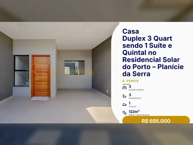 Casa Nova e Aconchegante no Planície da Serra  O Cenário dos Seus Sonhos!