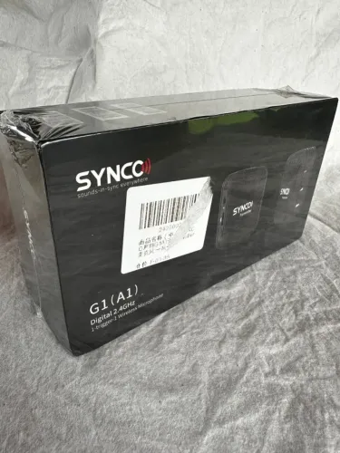 SYNCO G1(A1) | Microfone Lapela | Produto Novo LACRADO.