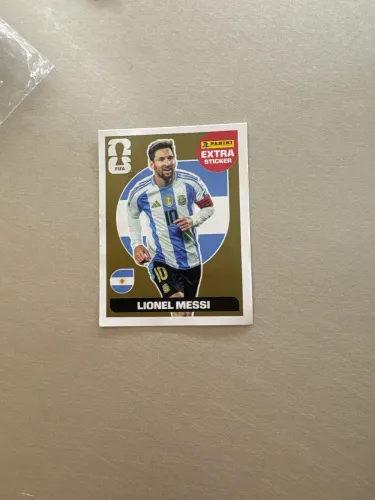 Figurinha Legend Messi Gold- Álbum da Copa 2026 Panini