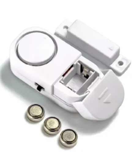 Sensor De Porta E Janela Com Alarme Sonoro Eletrônico