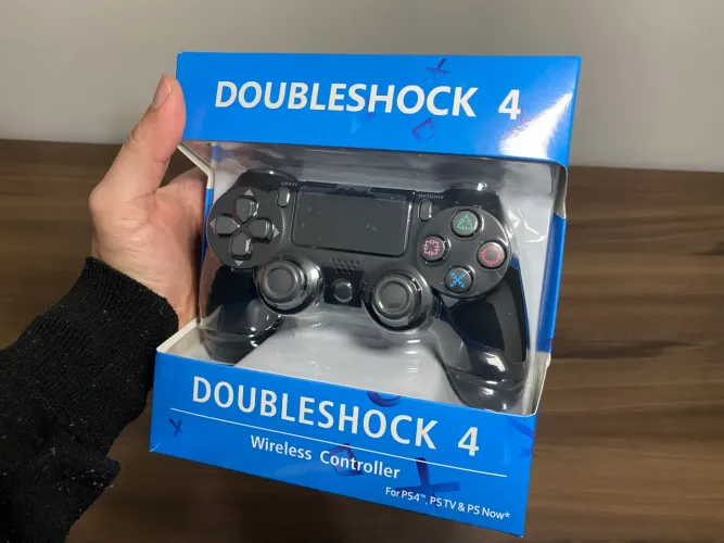 Controle Sem Fio DoubleShock 4 Para PS4 e PC - Novo na Caixa