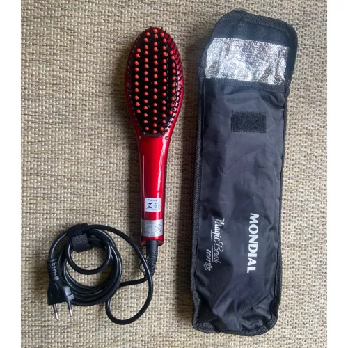 Escova alisadora mondial magic brush ion