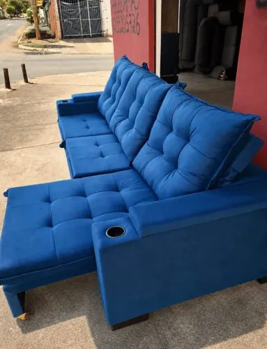 Sofá Retrátil Reclinável