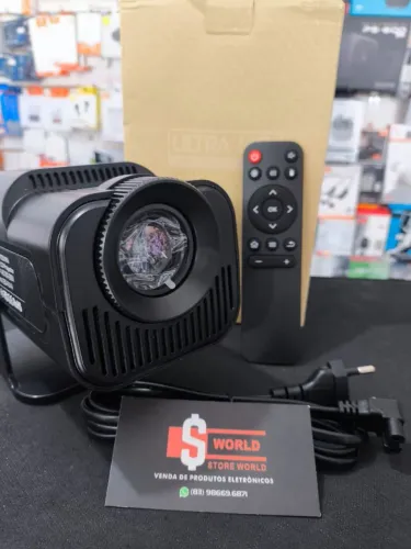  * Projetor Mini Hy 320 com sistema Android - Pronta entrega. Loja Store World 