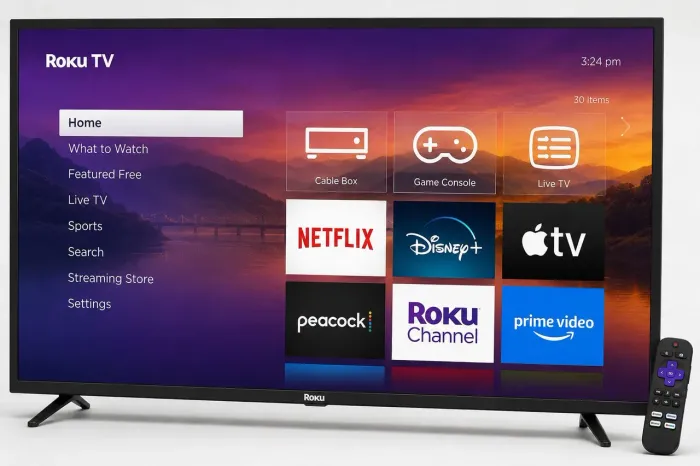 Vendo tv Google tv 43 polegadas semi nova 