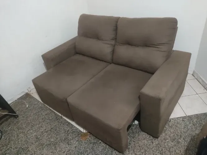 Sofá retrátil e reclinavel